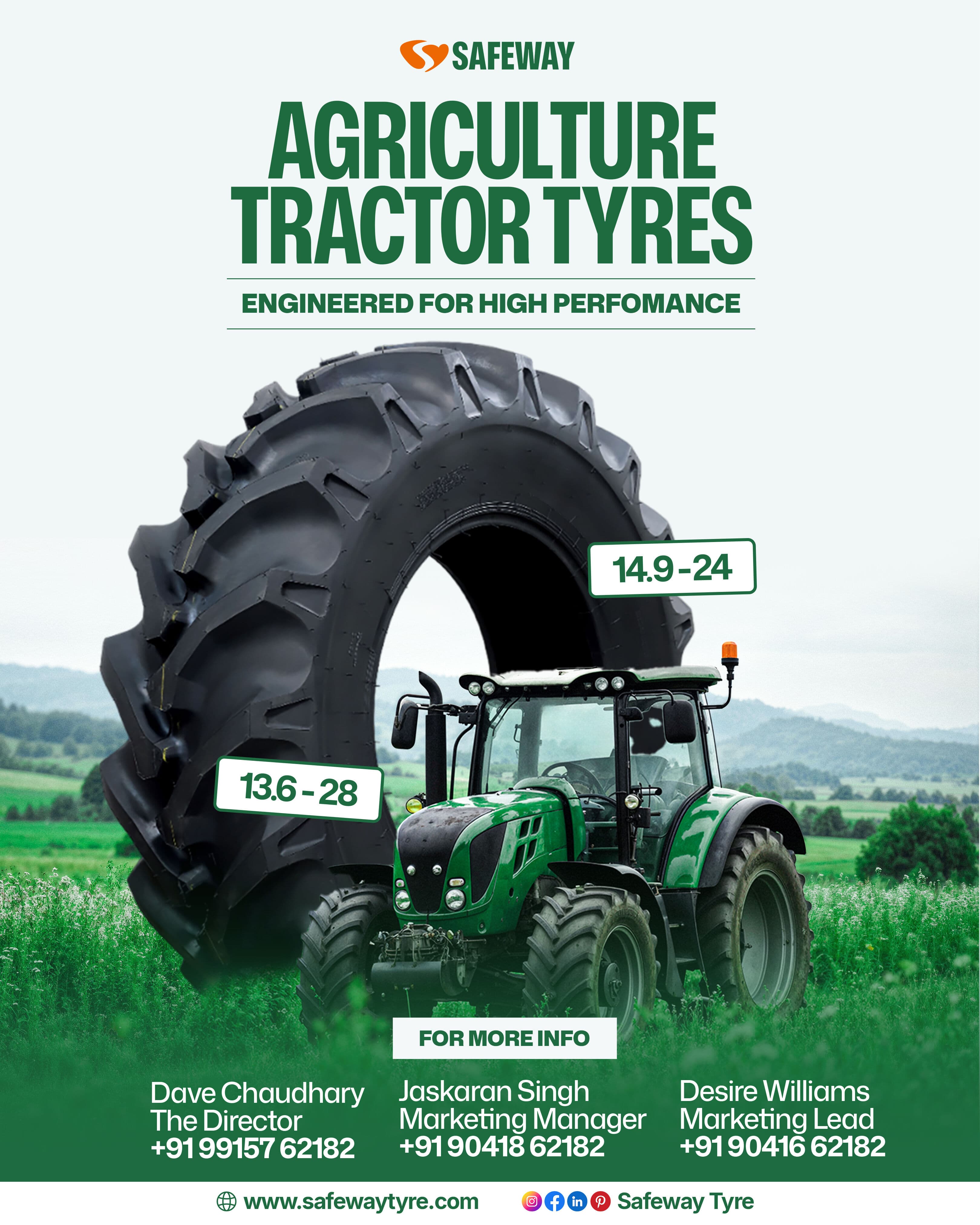 TRACTOR FRONT TYRES (2)